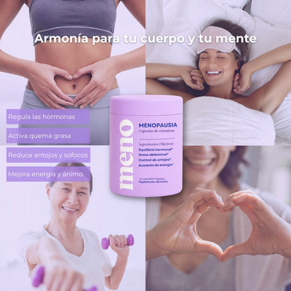 MENO® Cápsulas Adelgazantes Menopausia