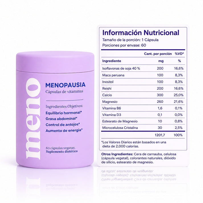 MENO® Cápsulas Adelgazantes Menopausia